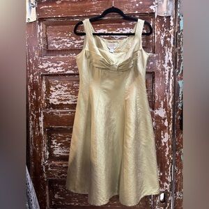 Talbots Light Green Sleeveless Midi Dress